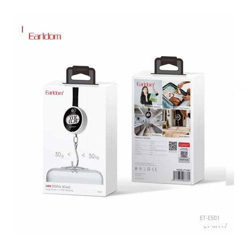 Earldom Mini Digital Scale White ET-ES01
