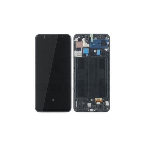 SERVICE PACK (Avec châssis) Écran LCD Noir Prisme Crush Samsung Galaxy A50S (A507F)