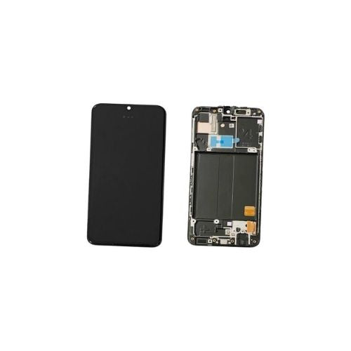 SERVICE PACK (Avec châssis) Écran LCD Noir Samsung Galaxy A40 (A405F)