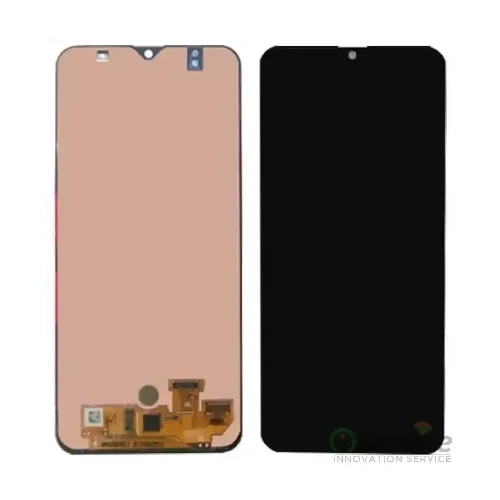 SERVICE PACK (Avec châssis) Écran LCD Samsung Galaxy A30S (A307F) Noir Prisme Crush