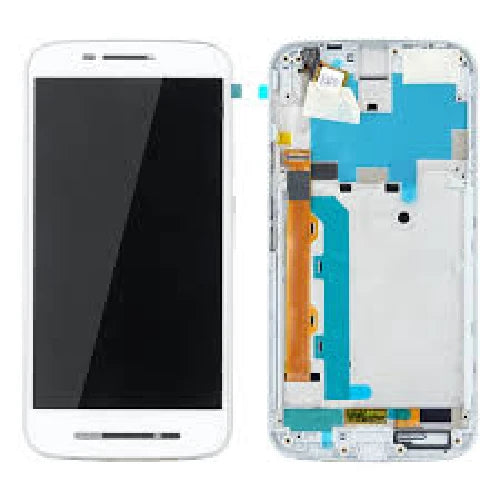 ORIGINAL (Sans chssis) ÉCRAN LCD Motorola E3 Power (2016) Blanc