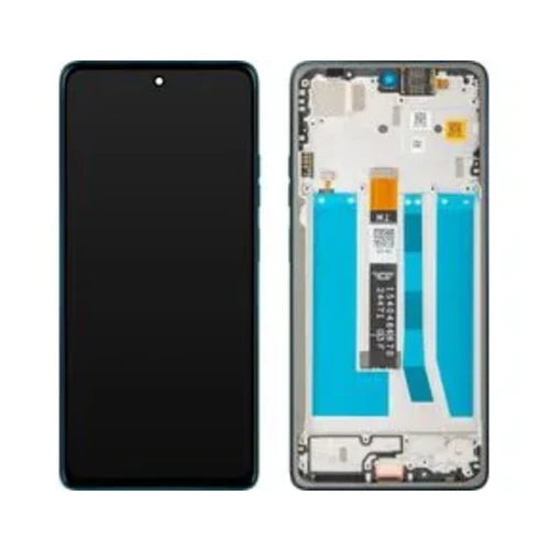 SERVICE PACK (Avec chssis) ÉCRAN LCD Motorola G17 Power (2025) Bleu d'Alaska