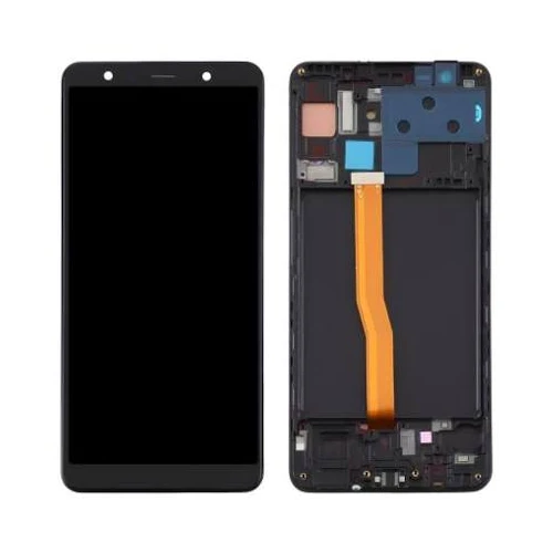 SERVICE PACK (Sans châssis) Écran LCD Samsung Galaxy A7 2018 (A750F) Noir