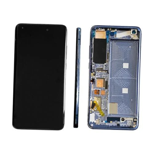 ORIGINAL (Avec châssis) ÉCRAN LCD Mi 10 PRO 5G (C-VERSION) Gris du solstice