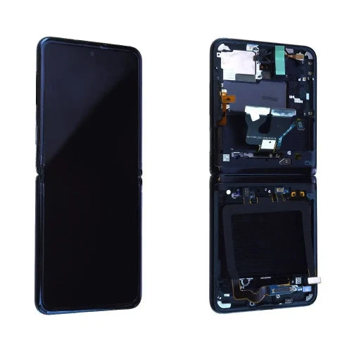 ORIGINAL Reconditionné (Externe) (Sans Châssis) ÉCRAN LCD SAMSUNG GALAXY Z FILP 4G (F700F) Miroir Noir