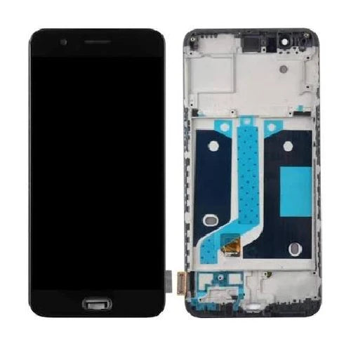ORIGINAL (Avec châssis) Écran LCD OnePlus 5 NOIR