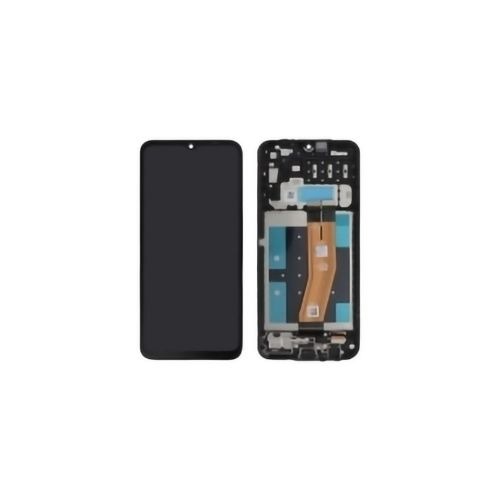 ORIGINAL (Avec châssis) Écran LCD Noir Samsung Galaxy A14 4G (A145F)