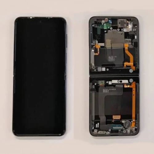 ORIGINAL Reconditionné (Externe) (Sans Châssis) ÉCRAN LCD SAMSUNG GALAXY Z FILP 4 5G (F721U) Noir / Bospoke Marine
