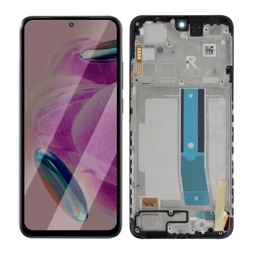 ORIGINAL (Avec châssis) ÉCRAN LCD Xiaomi 12S 5G Noir/Gris