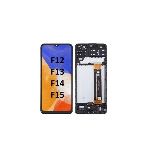 SERVICE PACK (Avec châssis) Écran LCD Samsung Galaxy F14 5G (E146B) Noir
