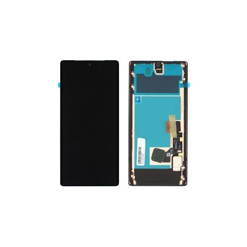 SERVICE PACK (Avec châssis) ÉCRAN LCD GOOGLE PIXEL 6 PRO 5G Noir