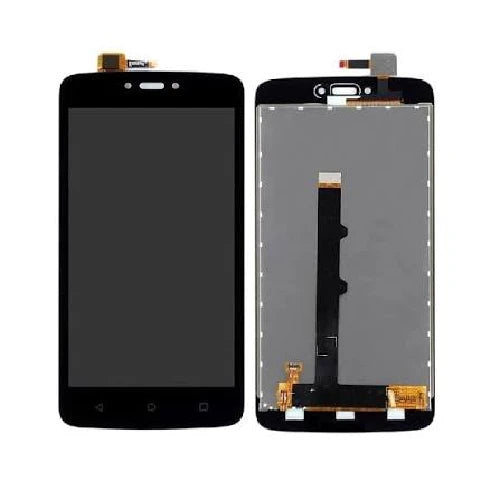 ORIGINAL (Avea châssis) ÉCRAN LCD Motorola C 4G (2017) Noir