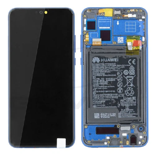 SERVICE PACK (Avec châssis) Ecran LCD HOHOR X8 4G Bleu