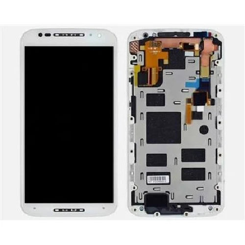 ORIGINAL (Avea châssis) ÉCRAN LCD Motorola Droid Maxx 2 4G (2015) Blanc
