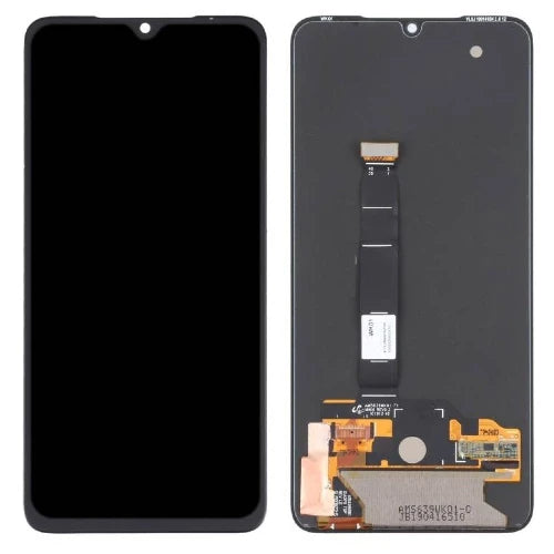 ORIGINAL (Sans châssis) ÉCRAN LCD Mi 9 / Mi 9 Transparent Noir piano