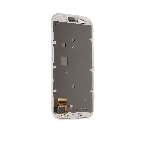 Écran LCD complet Motorola Moto E (XT1021) Blanc