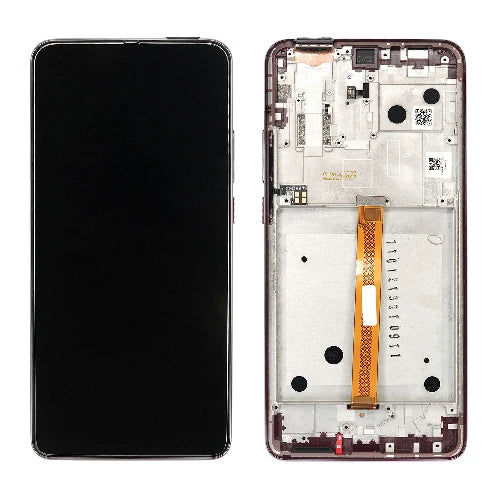 ORIGINAL (Avea châssis) ÉCRAN LCD Motorola One Hyper (2019) Bleu des profondeurs