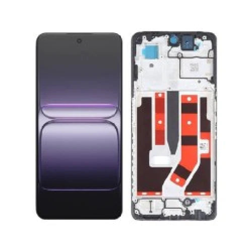 ORIGINAL (Avec châssis) Écran LCD OnePlus Nord 5 5G Glace carbonique/Bleu
