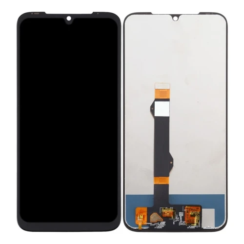 SERVICE PACK (Avec châssis) ÉCRAN LCD Motorola One Vision+ (2020) Rose cristal