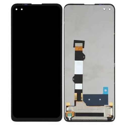 SERVICE PACK (Avec châssis) ÉCRAN LCD Motorola One 5G (2020)/One 5G UW (2020) Bleu Oxford
