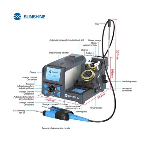 Station de soudage de précision intelligente SUNSHINE S1