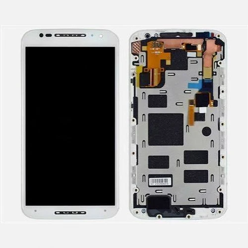 ORIGINAL (Sans châssis) ÉCRAN LCD Motorola Droid Maxx 2 4G (2015) Blanc