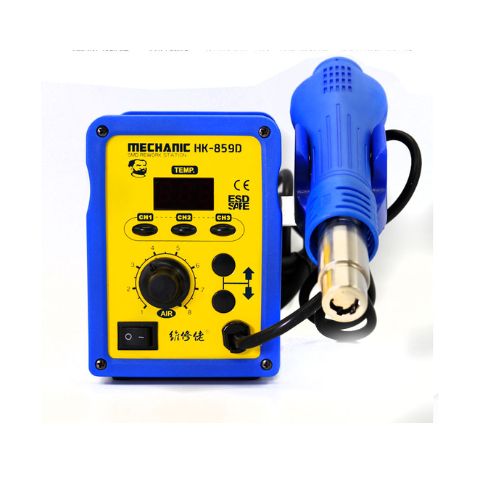 Station de retouche à air chaud MECHANIC avec ventilateur sans balais et composants CMS souples