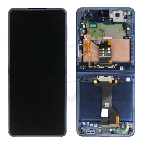 ORIGINAL Reconditionné (Interene) (Avec Châssis) ÉCRAN LCD SAMSUNG GALAXY Z FILP 8 5G (F776B) Noir / Graphite