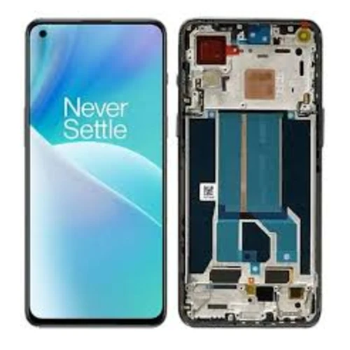 INCELL (Avec châssis) Écran LCD OnePlus Nord 2T 5G NOIR/Ombre grise