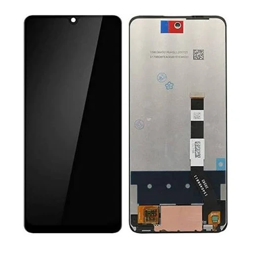 ORIGINAL (Avea châssis) ÉCRAN LCD Motorola One 5G ACE (2021)/One 5G UW ACE (2021) Noir/Gris volcanique