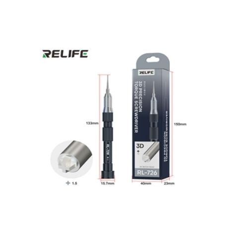 Tournevis dynamométrique de précision 3D RL-726 +1,5