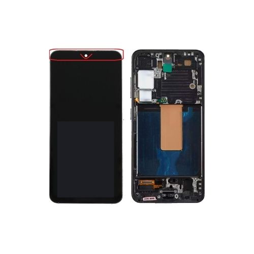 INCELL (Avec châssis) ECRAN Complet LCD Galaxy S23 (S911B) Phantom Noir