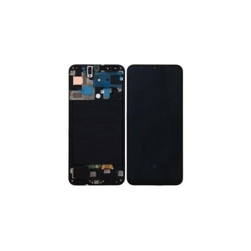 INCELL (Sans châssis) Écran LCD Noir Prisme Crush Samsung Galaxy A50S (A507F)