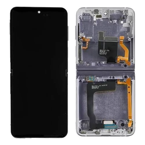 INCELL (Interne) (Avec Châssis) (NON PLIABLE) ÉCRAN LCD SAMSUNG GALAXY Z FILP 4 5G (F721B) Noir / Bospoke Marine