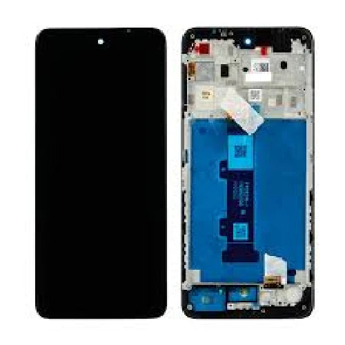 SERVICE PACK (Avec chssis) ÉCRAN LCD Motorola E22s (2022) Noir