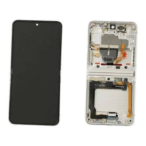 SERVICE PACK (Externe) (Sans châssis) Écran LCD SAMSUNG GALAXY Z FLIP 3 5G (F711B) Vert