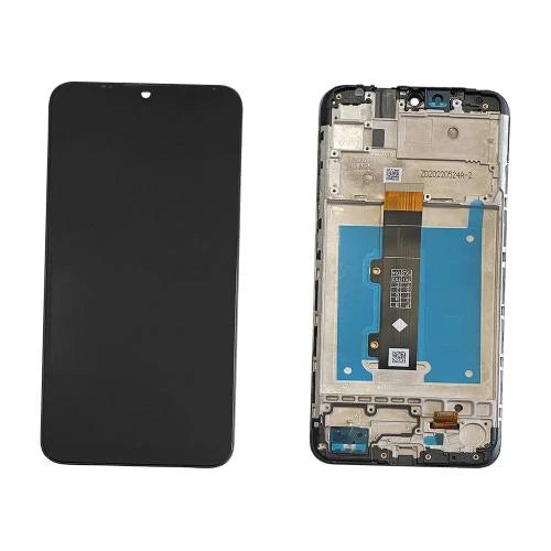 SERVICE PACK (Avec chssis) ÉCRAN LCD Motorola E20 (2021) Noir