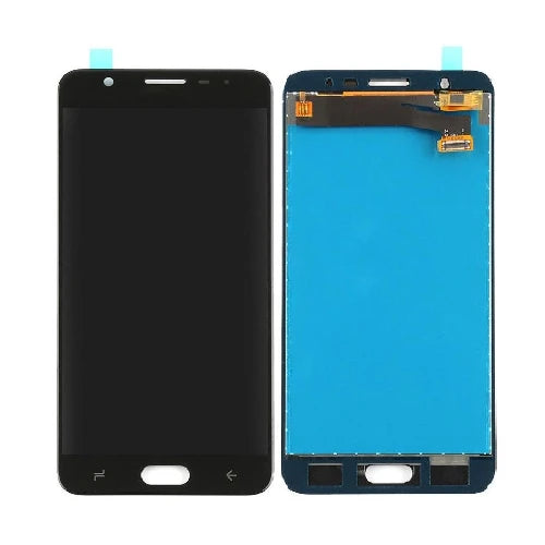 ORIGINAL (Sans Châssis) Écran LCD Samsung Galaxy J7 2018 (J737F/A/T/U/V) Bleu / Argent