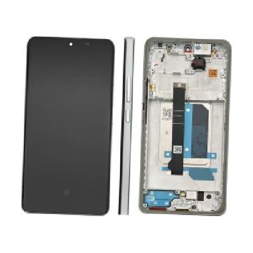 SERVICE PACK (Avec châssis) ÉCRAN LCD Xiaomi 14 PRO 5G Blanc/Argent