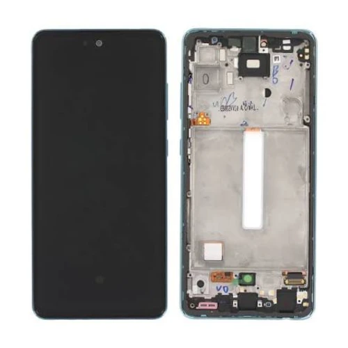 SERVICE PACK (Avec châssis) Écran LCD Samsung Galaxy A52 4G/5G (A525F/A526B/U) Bleu génial