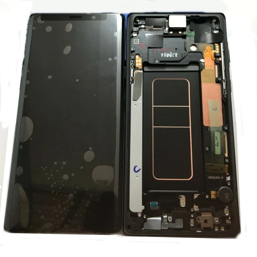 SERVICE PACK (Avec châssis) Ecran LCD NOTE 9 (N960F/U) Noir de minuit