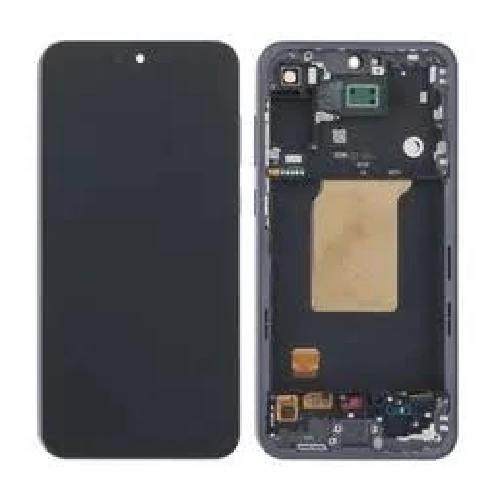 SERVICE PACK (Avec châssis) Écran LCD Samsung Galaxy A55 5G (A556B) Super bleu glace