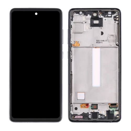 OLED (Avec châssis) Écran LCD Samsung Galaxy A52S 5G (A528B/U) Blanc Génial