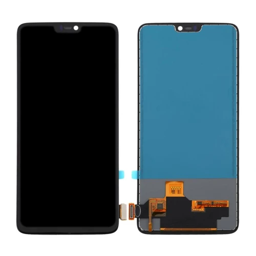 ORIGINAL (Sans châssis) Écran LCD OnePlus 6 NOIR