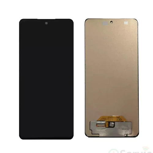 OLED (Avec châssis) Écran LCD Samsung Galaxy A73 5G (A736B) Blanc