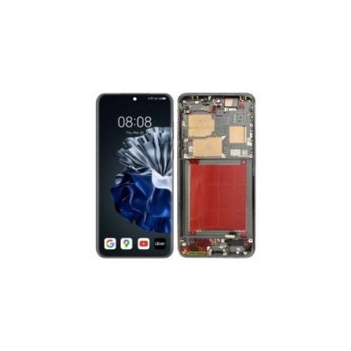 ORIGINAL (Avec châssis) Écran LCD NOIR Huawei P60 PRO 5G