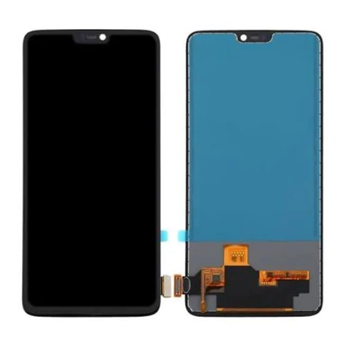 ORIGINAL (Avec châssis) Écran LCD OnePlus 6 Blanc