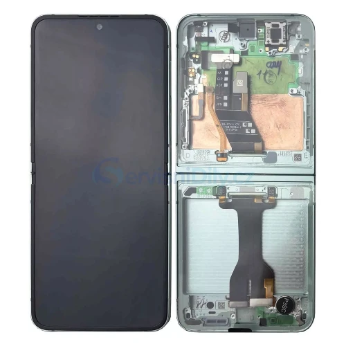 SERVICE PACK (Interne) (Avec châssis) Écran LCD Z FILP 6 5G (F741B) Menthe