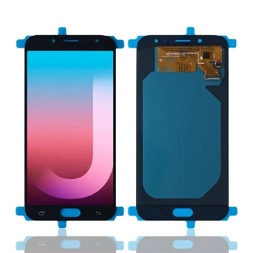 OLED (Sans Châssis) Écran LCD Samsung Galaxy J7 PRO 2017 (J730F) Bleu / Argent