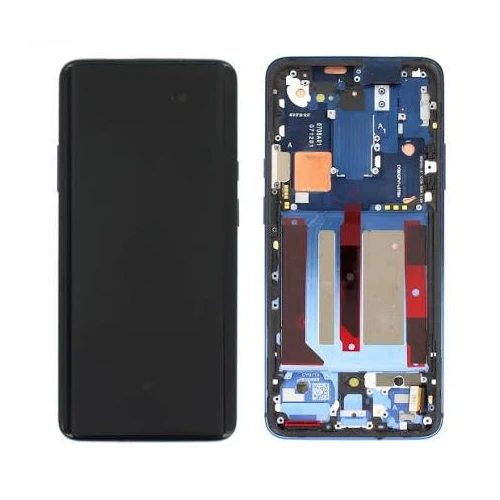 ORIGINAL (Avec châssis) Écran LCD OnePlus 7 PRO 5G Bleu nébuleuse